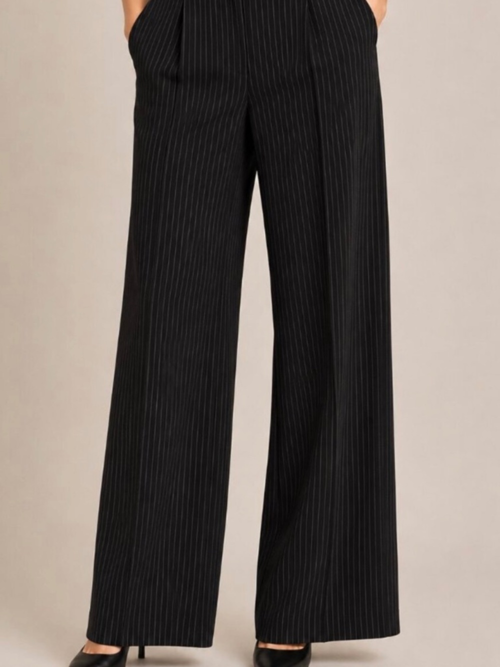 House of Harlow 1960 Navy Pinstripe Pants